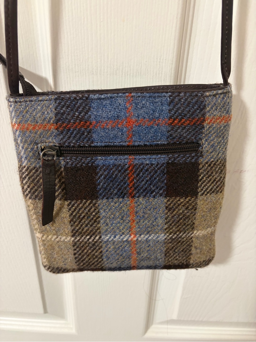 Handmade Harris Tweed Shoulder Bag . - Picture 4 of 7